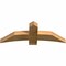 Ekena Millwork Bellingham Rough Sawn Timber Gable Bracket, Western Red Cedar, 48"W x 18"H x 4"D x 6"F, 9/12 Pitch GBW048X18X0406BEL00RWR - alternate 4